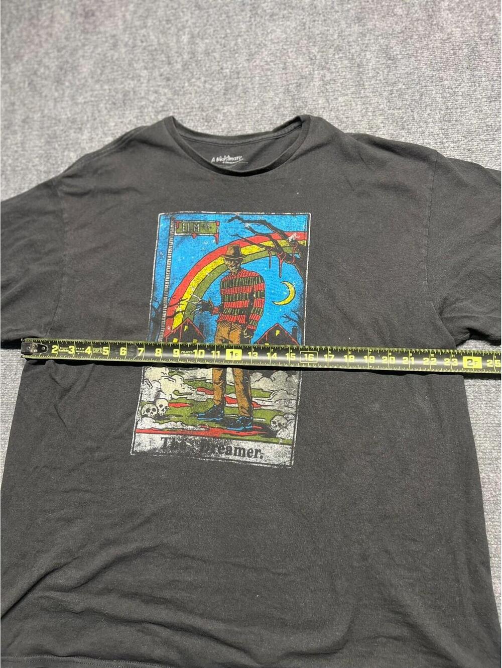 The Nightmare On Elm Street Freddy Kruger The Dreamer Tarot Black T Shirt Sz XXL - Picture 5 of 6